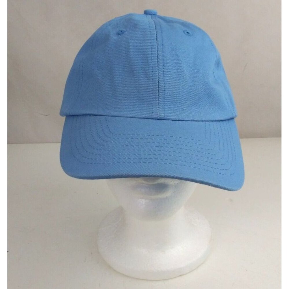 Solid Light Blue Unisex Adjustable Baseball Cap